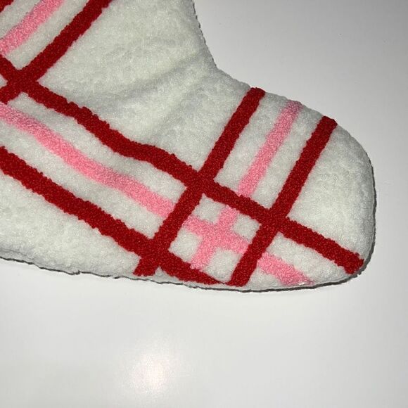 NEW Victoria’s Secret PINK Sherpa Christmas Holiday Stocking LIMITED EDITION - Picture 2 of 6